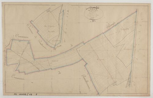 COURCELLES-SUR-AIRE - Section B de la Frénée feuille 01