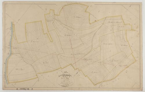 COURCELLES-SUR-AIRE - Section A du Village feuille 07