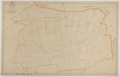 COURCELLES-SUR-AIRE - Section A du Village feuille 05