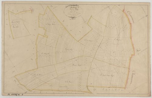COURCELLES-SUR-AIRE - Section A du Village feuille 06