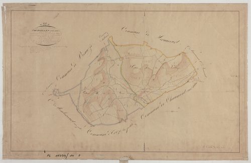 COURCELLES-SUR-AIRE - Tableau d'assemblage feuille 01