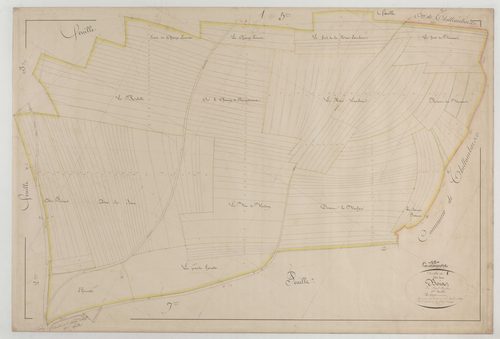 COUROUVRE - Section A des Bois feuille 06