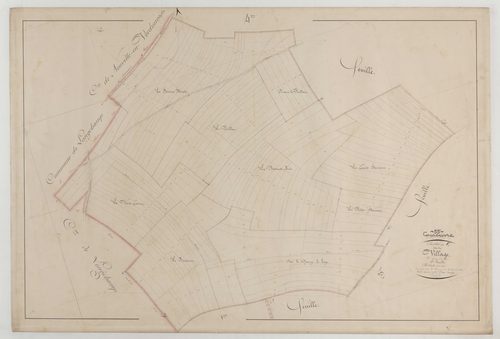 COUROUVRE - Section C du Village feuille 02