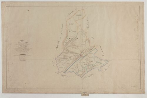 COUROUVRE - Tableau d'assemblage feuille 01