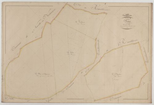 COUROUVRE - Section A des Bois feuille 04