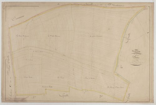 COUROUVRE - Section A des Bois feuille 01