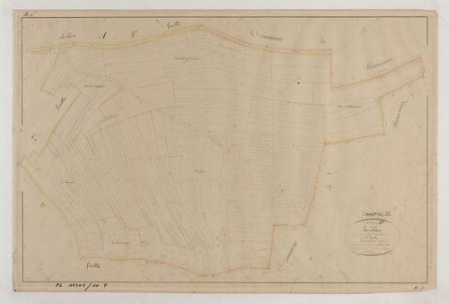 COUVERTPUIS - Section B de Heuban feuille 01