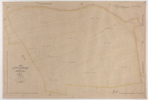CUISY - Section A - du Village - feuille 05