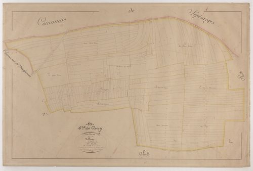 CUISY - Section A - du Village - feuille 03
