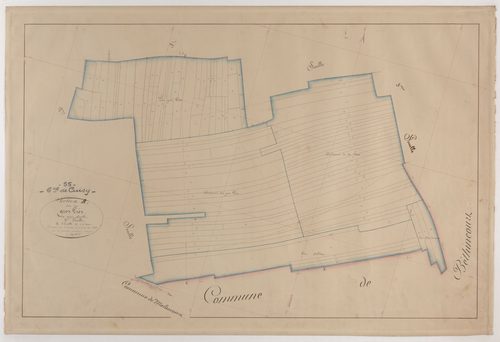 CUISY - Section B - des Gros Prés - feuille 04