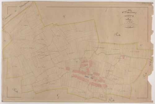 CUISY - Section A - du Village - feuille 02