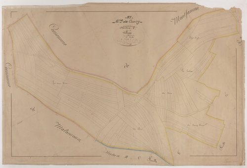 CUISY - Section A - du Village - feuille 01