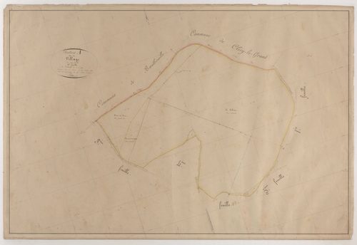 CUNEL - Section A - du Village - feuille 02