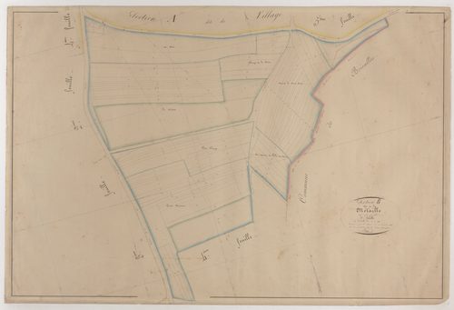 CUNEL - Section B - de la Métaille - feuille 01