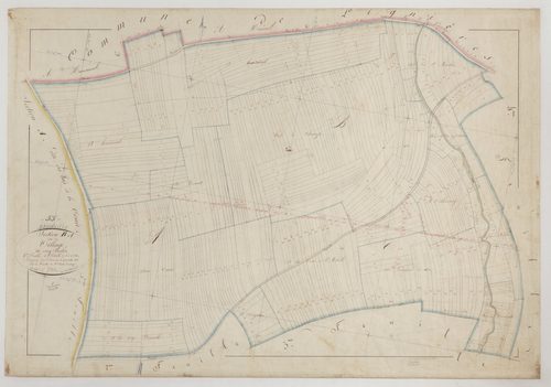 DAGONVILLE - Section B du Village feuille 01