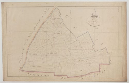 DAGONVILLE - Section C de Bosuval feuille 05