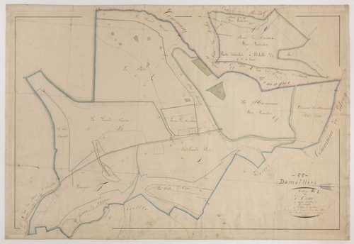 DAMVILLERS - Section B - d'Orne - feuille 01