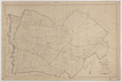 DAMVILLERS - Section B - d'Orne - feuille 03