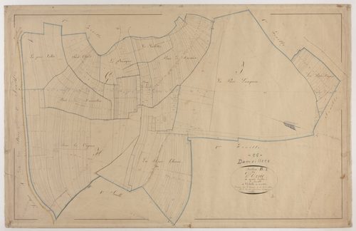 DAMVILLERS - Section B - d'Orne - feuille 02