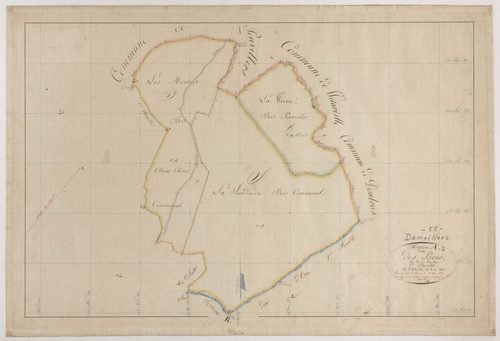 DAMVILLERS - Section A - des Bois - feuille 02