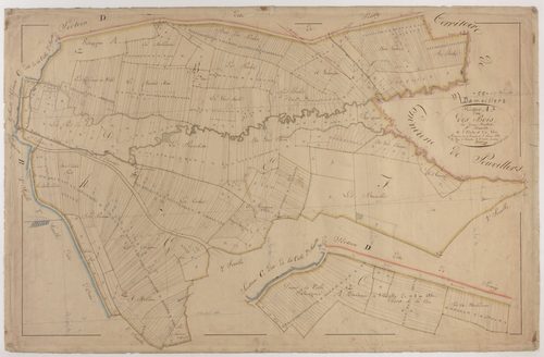 DAMVILLERS - Section A - des Bois - feuille 01