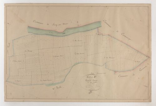 DANNEVOUX - Section B - la Grande Prairie - feuille 03