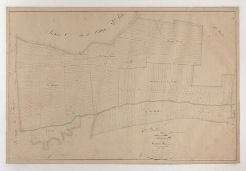 DANNEVOUX - Section B - la Grande Prairie - feuille 08