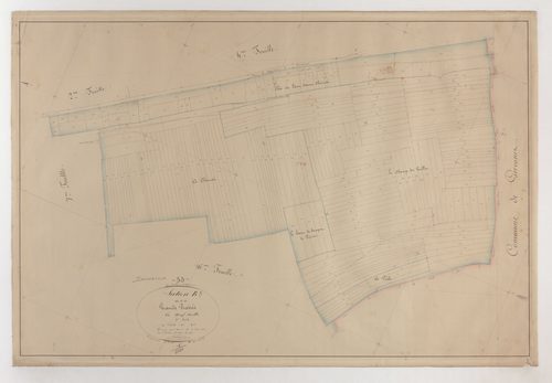 DANNEVOUX - Section B - la Grande Prairie - feuille 05