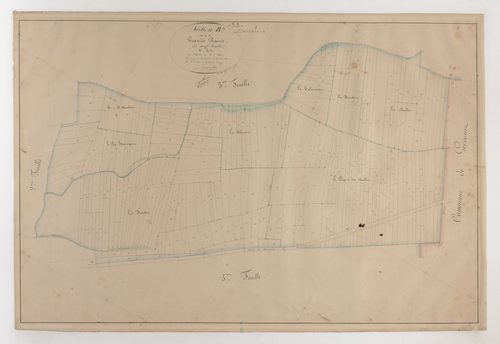 DANNEVOUX - Section B - la Grande Prairie - feuille 04