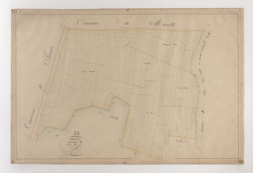 DELUT - Section A - des Marrains - feuille 01