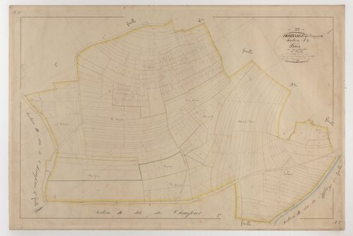 DOMBASLE-EN-ARGONNE - Section A - des Bois - feuille 02