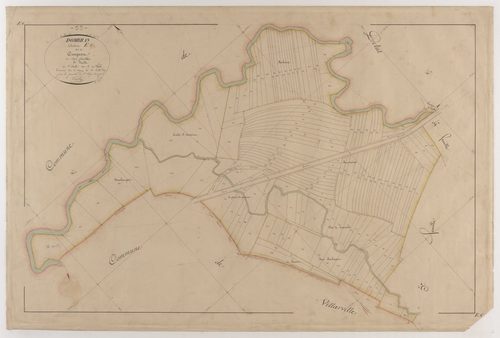 DOMBRAS - Section E - de Coupaise - feuille 06