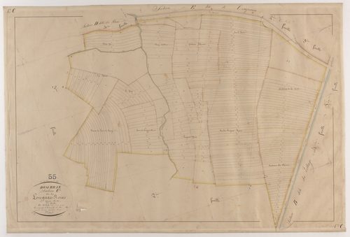 DOMBRAS - Section C - des Longues-Roies - feuille 01