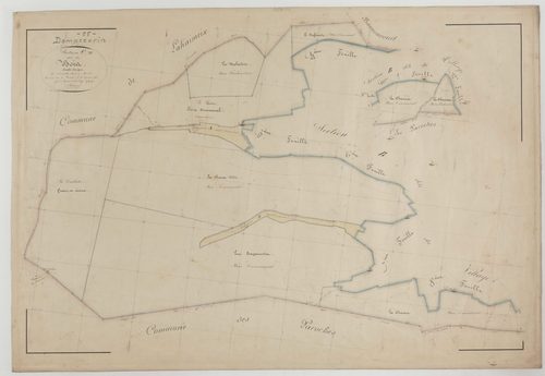 DOMPCEVRIN - Section C des Bois feuille U1