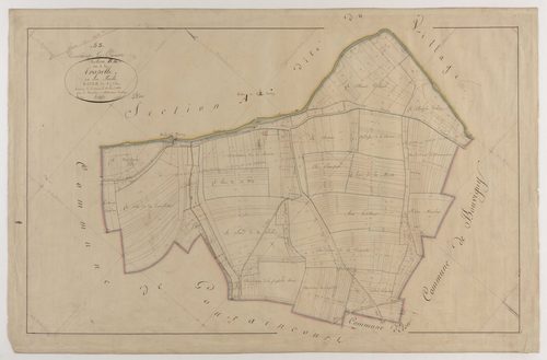 DOMREMY-LA-CANNE - Section B - de la Trapelle - feuille U