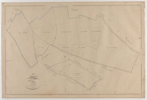DOUAUMONT - Section B - du Village - feuille 02