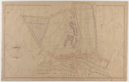 DUN-SUR-MEUSE - Section C - de la Ville - feuille U