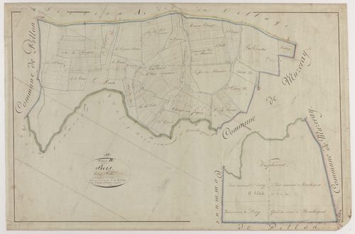 DUZEY - Section B - des Bois - feuille U
