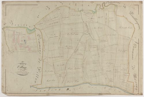 DUZEY - Section A - du Village - feuille 02