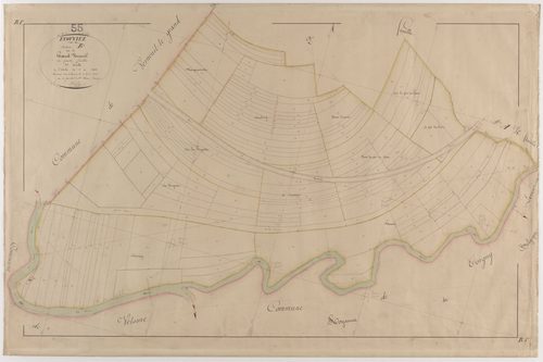 ECOUVIEZ - Section B - de Grand Verneuil - feuille 01