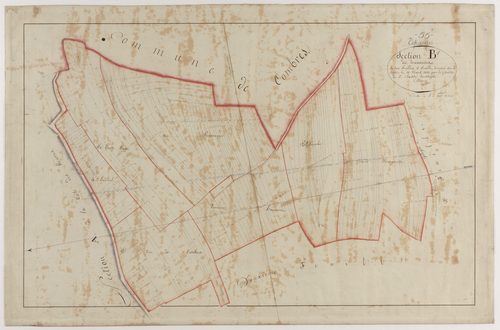 EPARGES (LES) - Section B - de Haumont - feuille 01