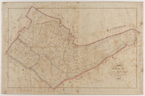 EPARGES (LES) - Section A - la Côte des Heures - feuille U
