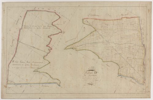 EPARGES (LES) - Section D - de Jonvaux - feuille U