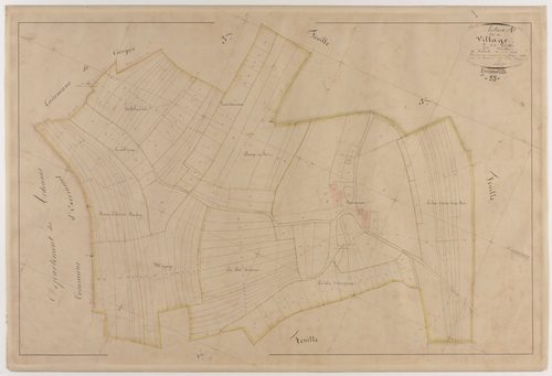 EPINONVILLE - Section A - du Village - feuille 02