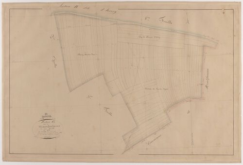 EPINONVILLE - Section C - de Massefontaine - feuille 01