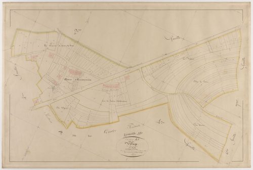 EPINONVILLE - Section A - du Village - feuille 05