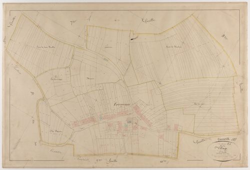 EPINONVILLE - Section A - du Village - feuille 06