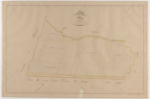 EPINONVILLE - Section A - du Village - feuille 04