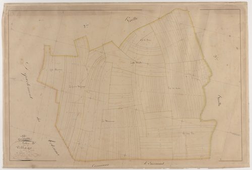 EPINONVILLE - Section A - du Village - feuille 01