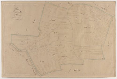 EPINONVILLE - Section B - d'Ivoiry - feuille 05